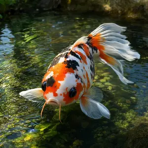 Goldfish + Koi fish